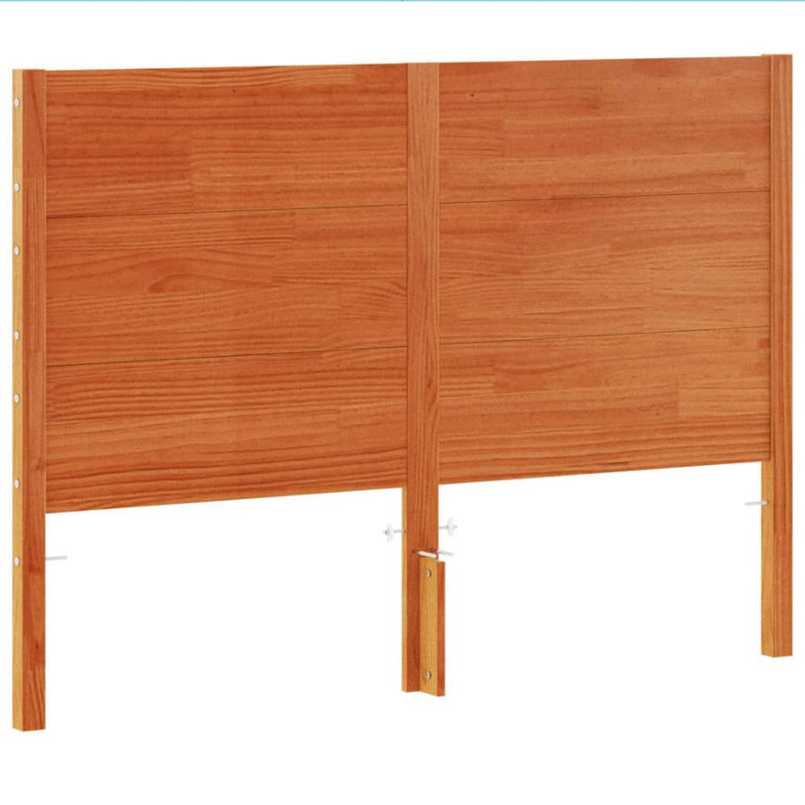 Hoofdbord 180 Cm Massief Grenenhout Wasbruin