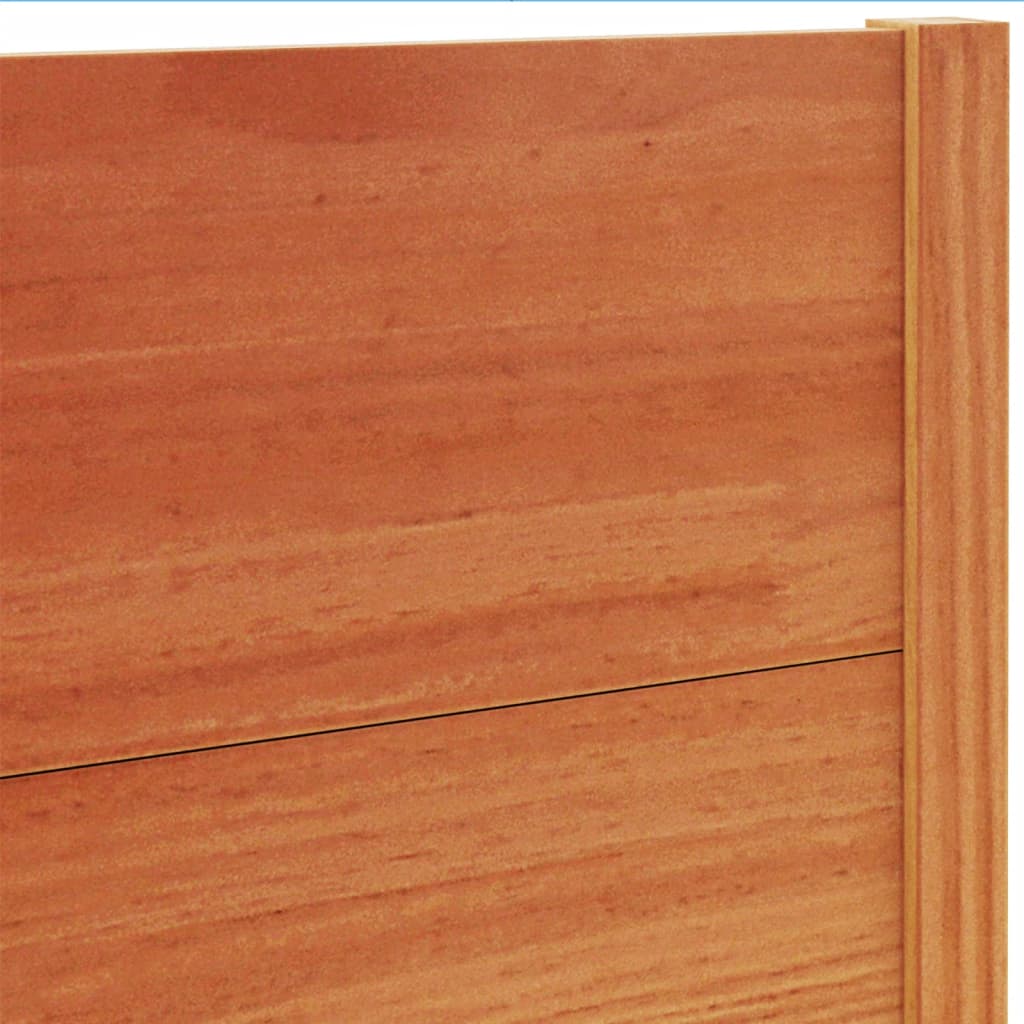 Hoofdbord 180 Cm Massief Grenenhout Wasbruin