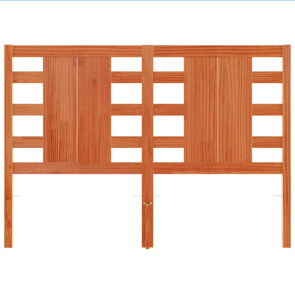Hoofdbord 135 Cm Massief Grenenhout Wasbruin