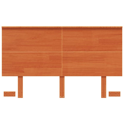 Hoofdbord 120 Cm Massief Grenenhout Wasbruin