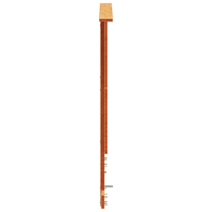 Hoofdbord 120 Cm Massief Grenenhout Wasbruin