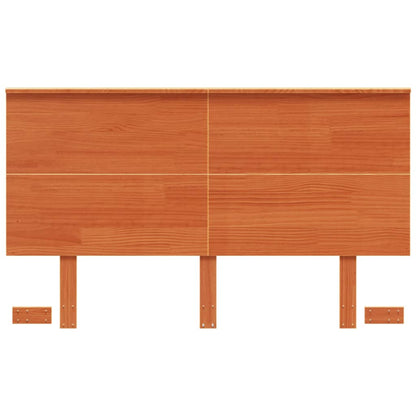 Hoofdbord 135 Cm Massief Grenenhout Wasbruin