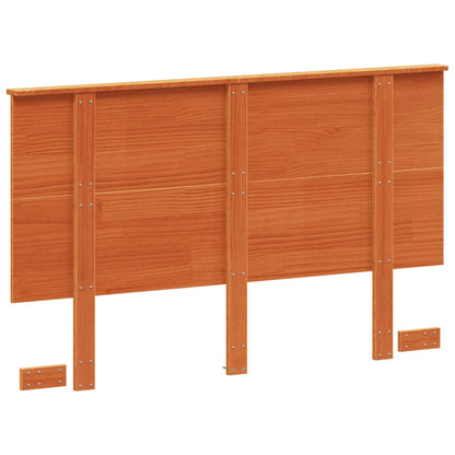 Hoofdbord 135 Cm Massief Grenenhout Wasbruin