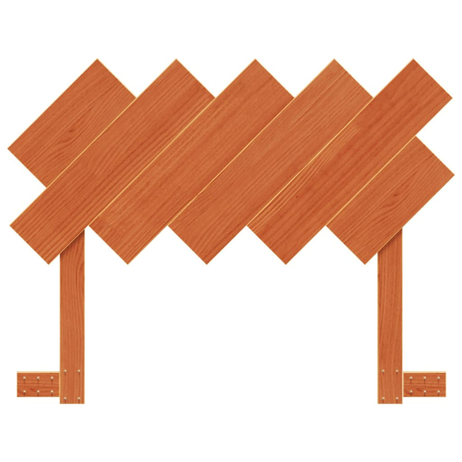 Hoofdbord 100 Cm Massief Grenenhout Wasbruin