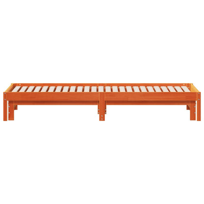 Slaapbank Met Onderschuifbed 80X200 Cm Massief Grenenhout