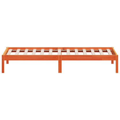 Slaapbank 90X200 Cm Massief Grenenhout Wasbruin