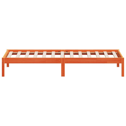 Slaapbank 80X200 Cm Massief Grenenhout Wasbruin