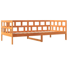 Slaapbank 90X200 Cm Massief Grenenhout Wasbruin