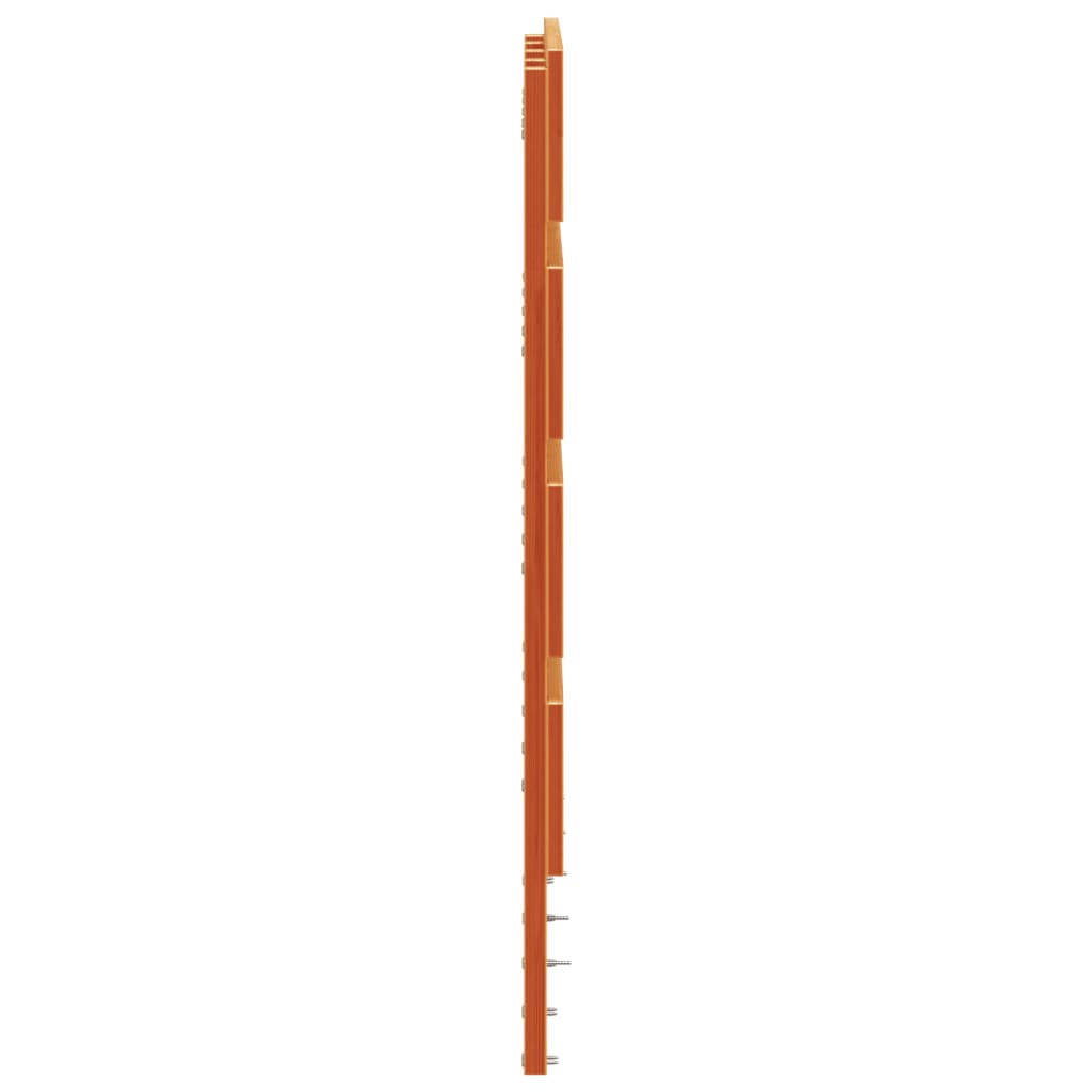 Hoofdbord 120 Cm Massief Grenenhout Wasbruin