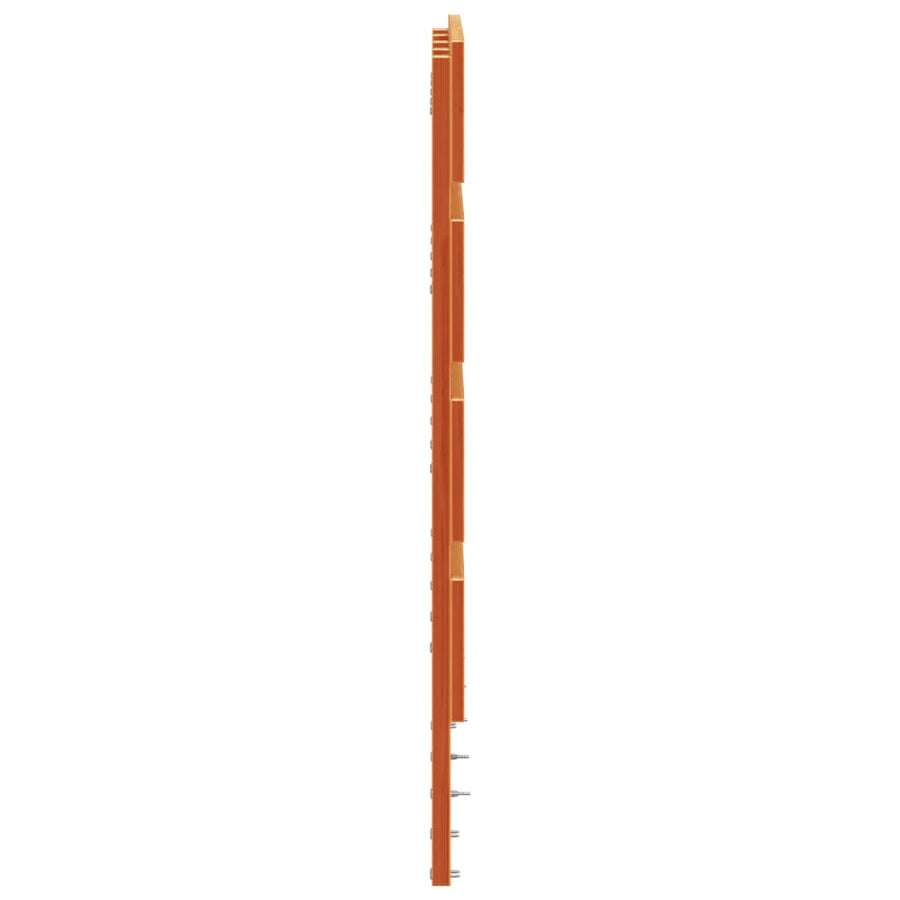 Hoofdbord 120 Cm Massief Grenenhout Wasbruin