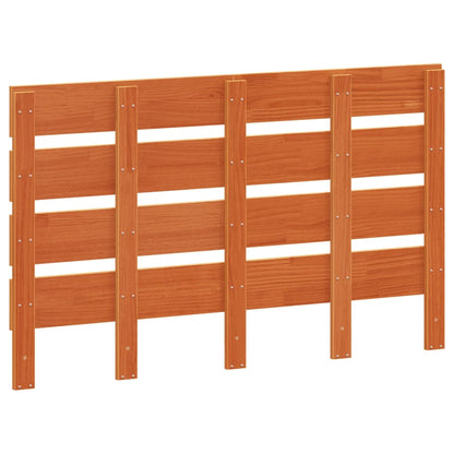 Hoofdbord 120 Cm Massief Grenenhout Wasbruin