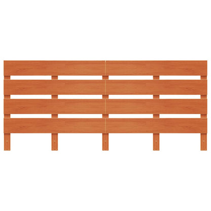 Hoofdbord 180 Cm Massief Grenenhout Wasbruin