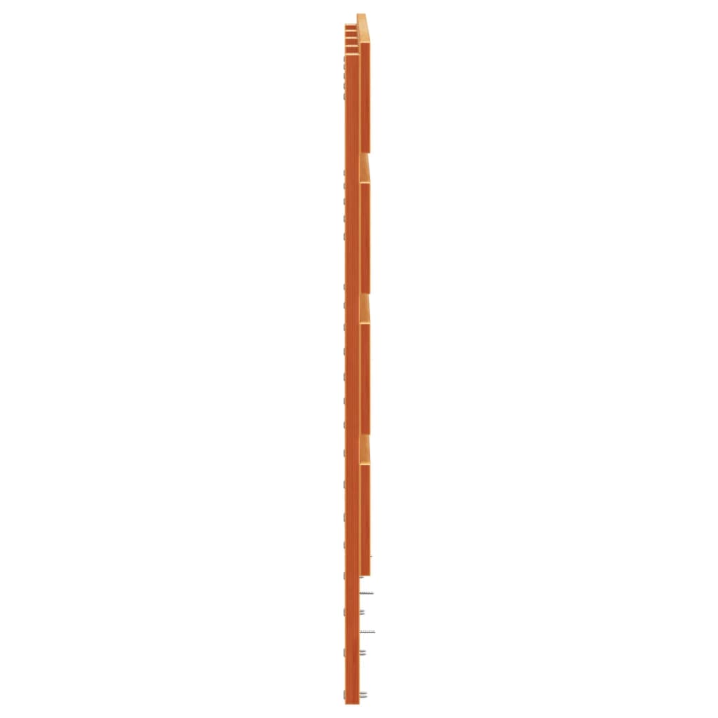 Hoofdbord 135 Cm Massief Grenenhout Wasbruin