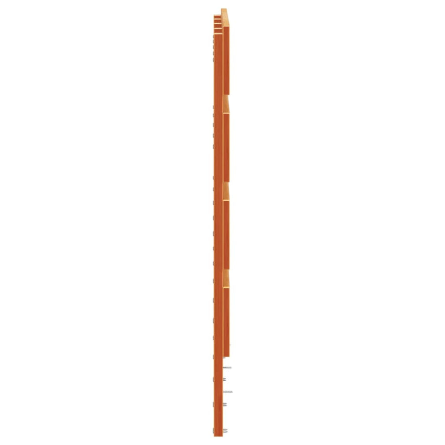 Hoofdbord 135 Cm Massief Grenenhout Wasbruin