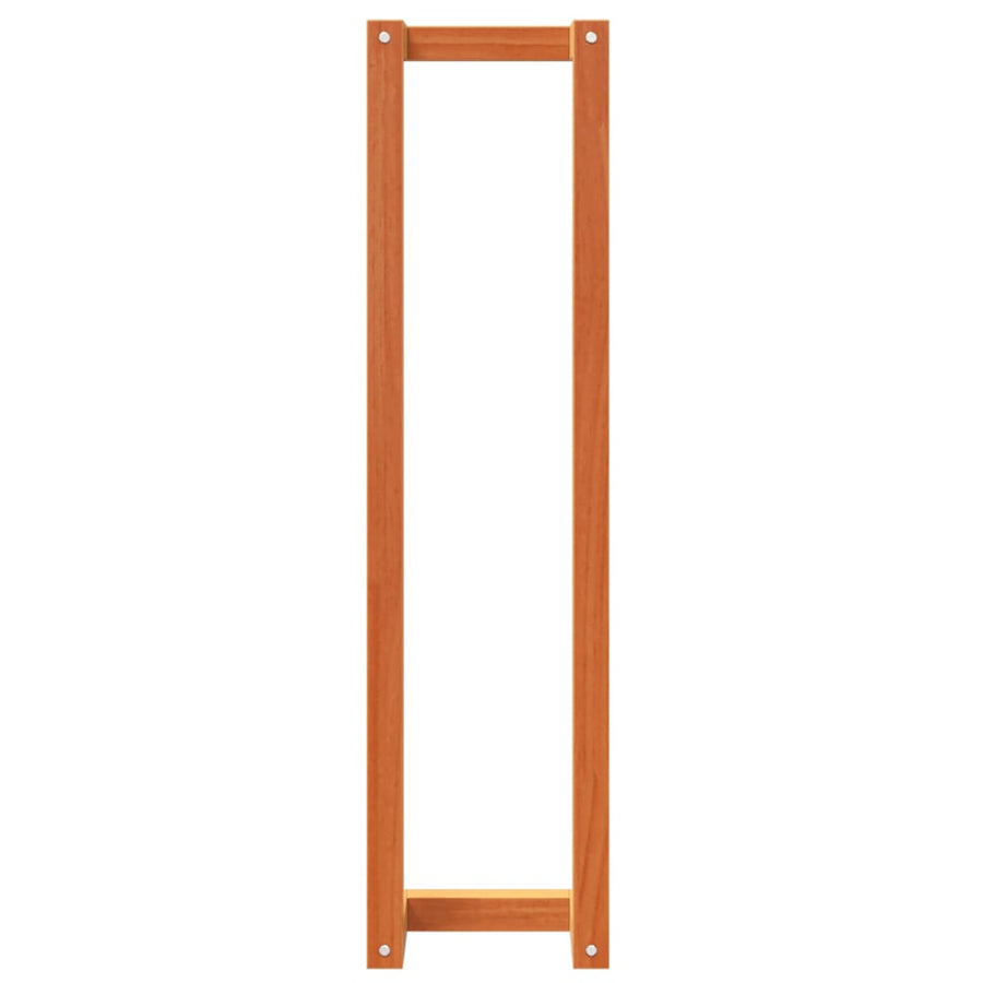 Handdoekenrek 23X18X90 Cm Massief Grenenhout Wasbruin