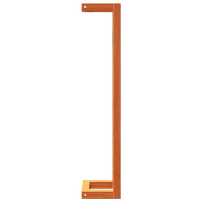 Handdoekenrek 23X18X90 Cm Massief Grenenhout Wasbruin