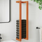 Towel Rack 23x18x90 cm Solid Pine Washed Brown