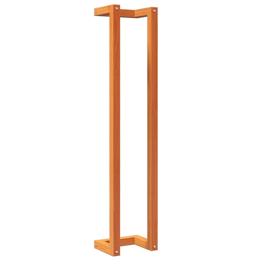 Handdoekenrek 23X18X110 Cm Massief Grenenhout Wasbruin