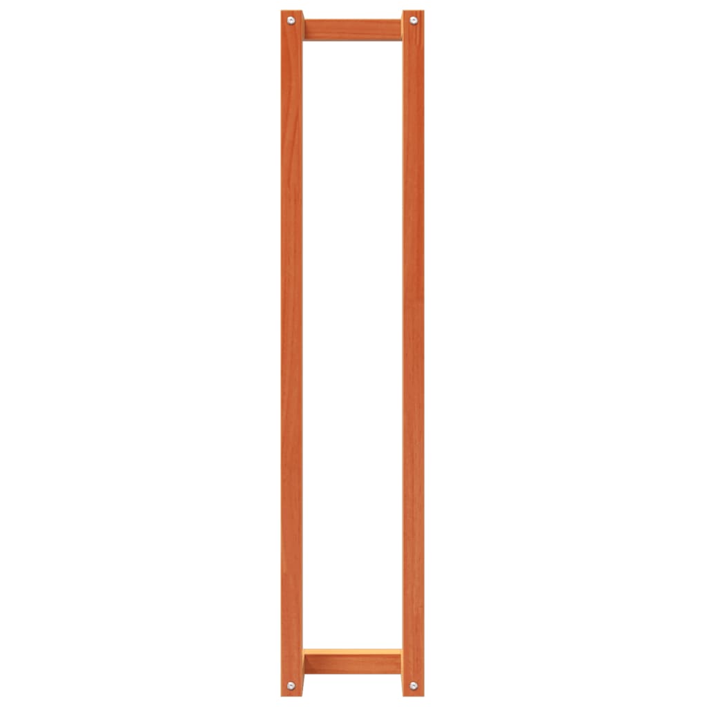 Handdoekenrek 23X18X110 Cm Massief Grenenhout Wasbruin