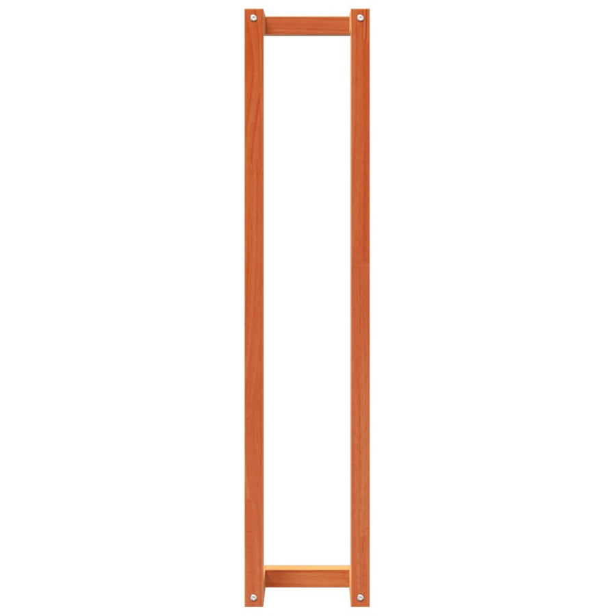 Handdoekenrek 23X18X110 Cm Massief Grenenhout Wasbruin