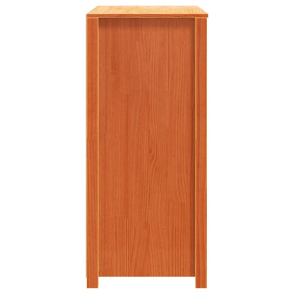 Dressoir 100X40X90 Cm Massief Grenenhout Wasbruin