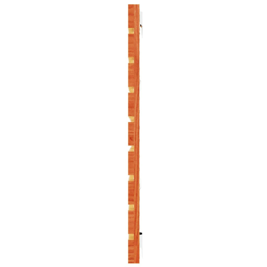 Hoofdbord wandmontage 166x3x63 cm massief grenenhout 166 x 63 cm Bruin
