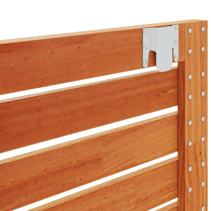 Hoofdbord wandmontage 166x3x63 cm massief grenenhout 166 x 63 cm Bruin