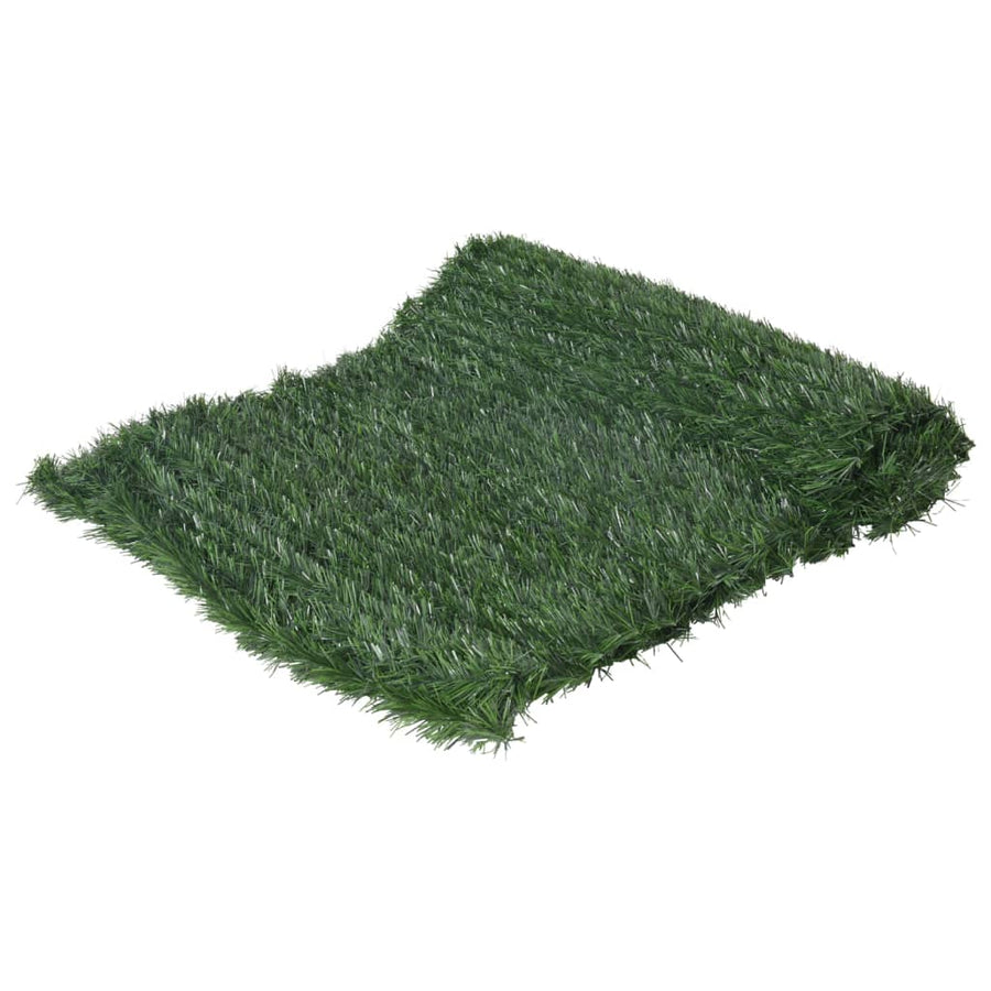 Tuinscherm Kunstgras 1X5 M Groen