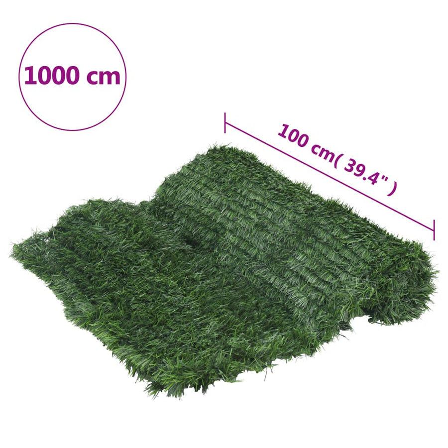Tuinscherm Kunstgras 1X10 M Groen