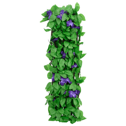  Kunstplant Klimop Op Latwerk Uittrekbaar 180X70 Cm Groen