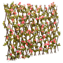  Kunstplant Klimop Latwerk 5 St Uittrekbaar 180X60 Cm Donkerroze