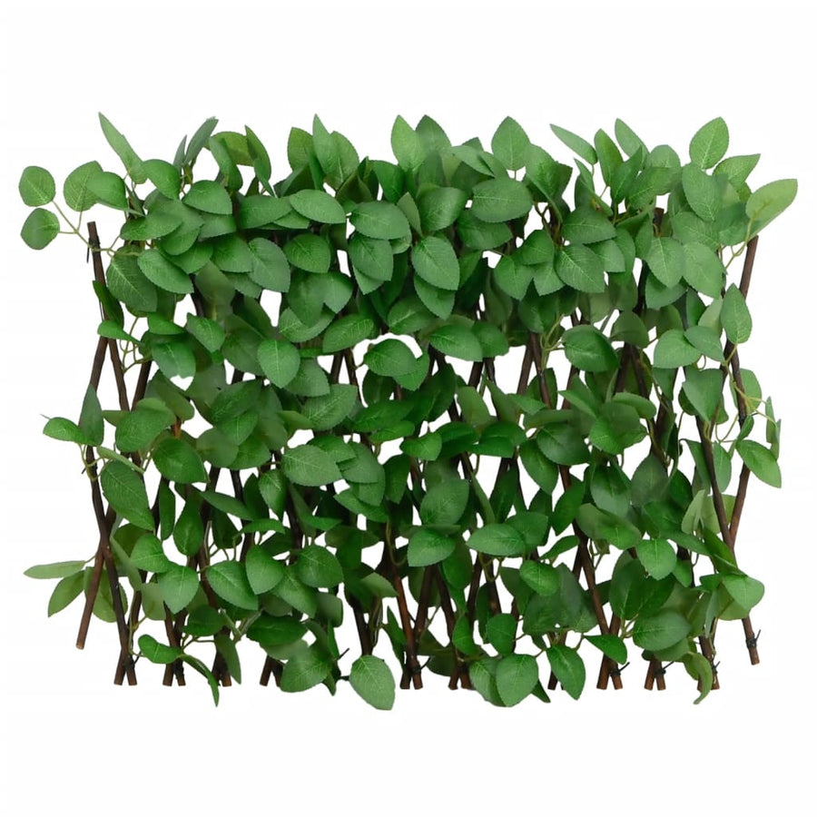  Kunstplant Klimop Op Latwerk Uittrekbaar Groen 1 180 x 30 cm