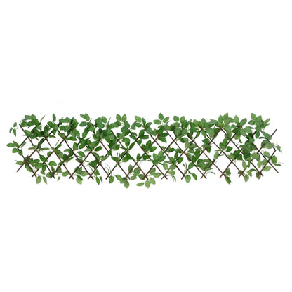  Kunstplant Klimop Op Latwerk Uittrekbaar Groen 1 180 x 30 cm