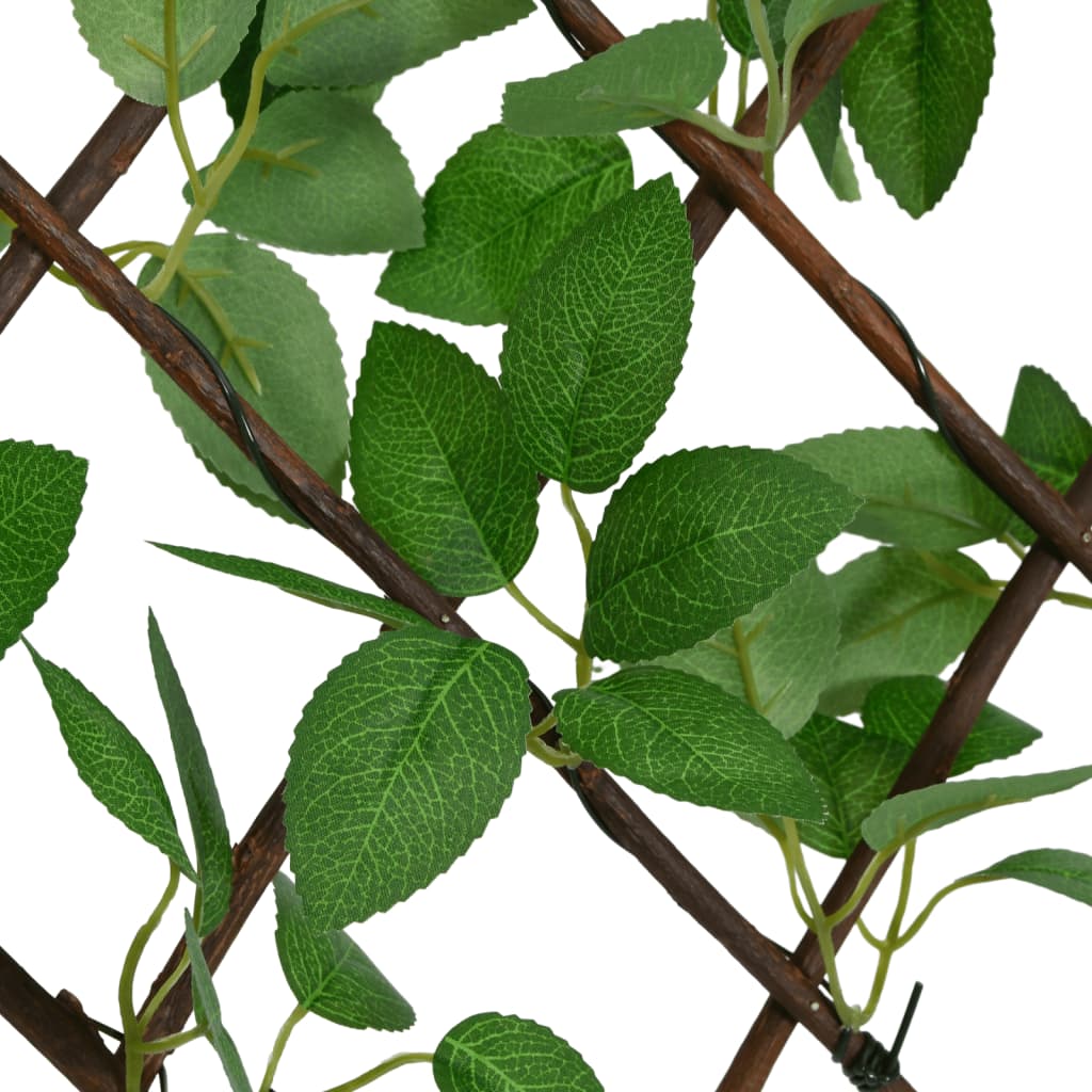  Kunstplant Klimop Op Latwerk 5 St Uittrekbaar 180X30 Cm Groen