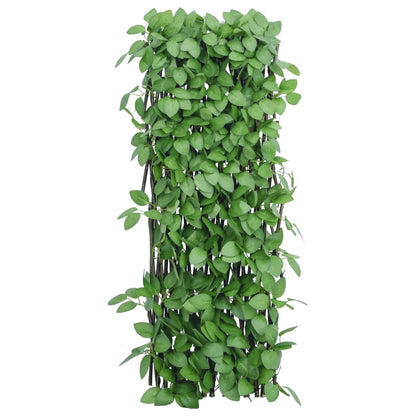  Kunstplant Klimop Op Latwerk 5 St Uittrekbaar 180X65 Cm Groen