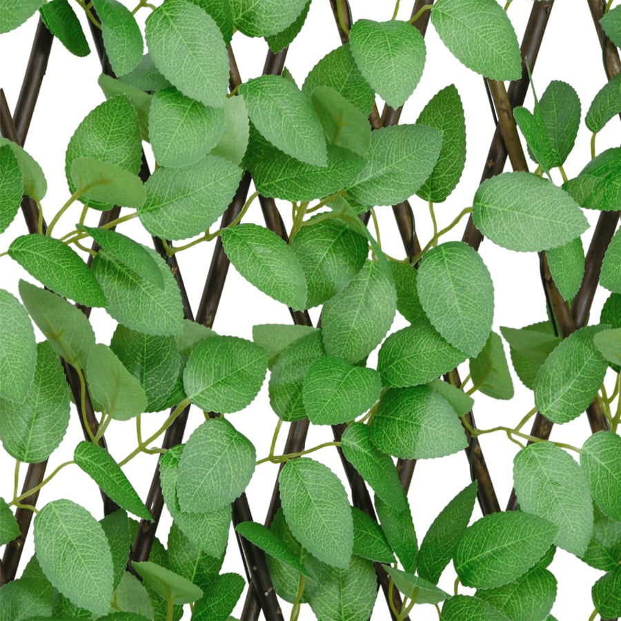  Kunstplant Klimop Op Latwerk 5 St Uittrekbaar 180X65 Cm Groen