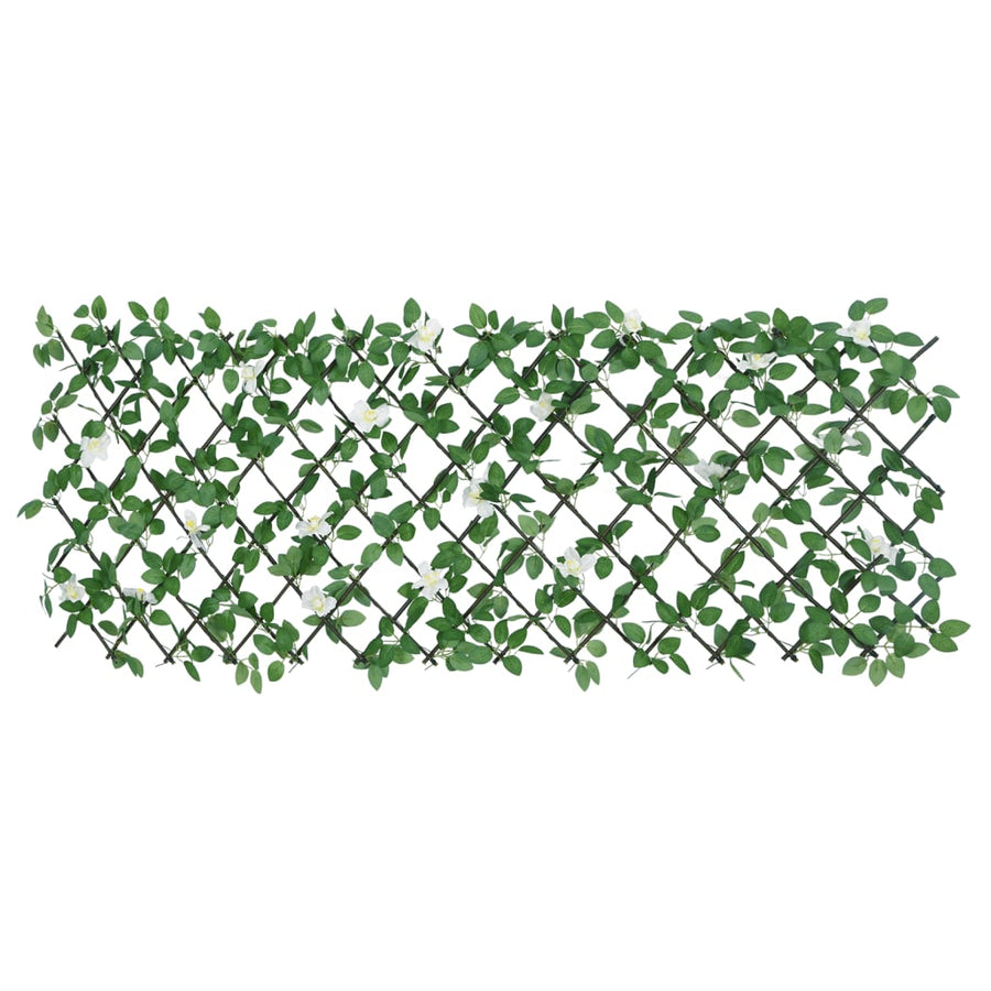 Kunstplant Klimop Op Latwerk Uittrekbaar 186X70 Cm Groen