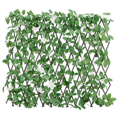 Kunstplant Klimop Op Latwerk Uittrekbaar Groen 5