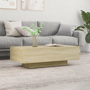 Salontafel 100x49,5x31 cm bewerkt hout sonoma eiken