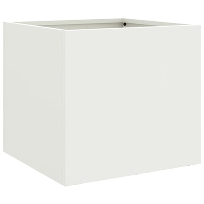 Plantenbak Staal Wit 1