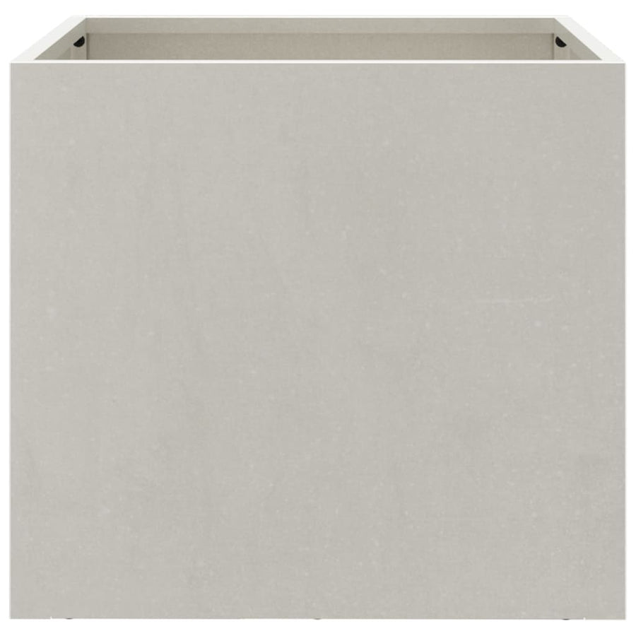 Plantenbakken 2 st 32x30x29 cm roestvrij staal zilverkleurig 2 32 x 30 x 29 cm Zilver