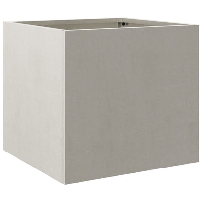 Plantenbakken 2 st 32x30x29 cm roestvrij staal zilverkleurig 2 32 x 30 x 29 cm Zilver