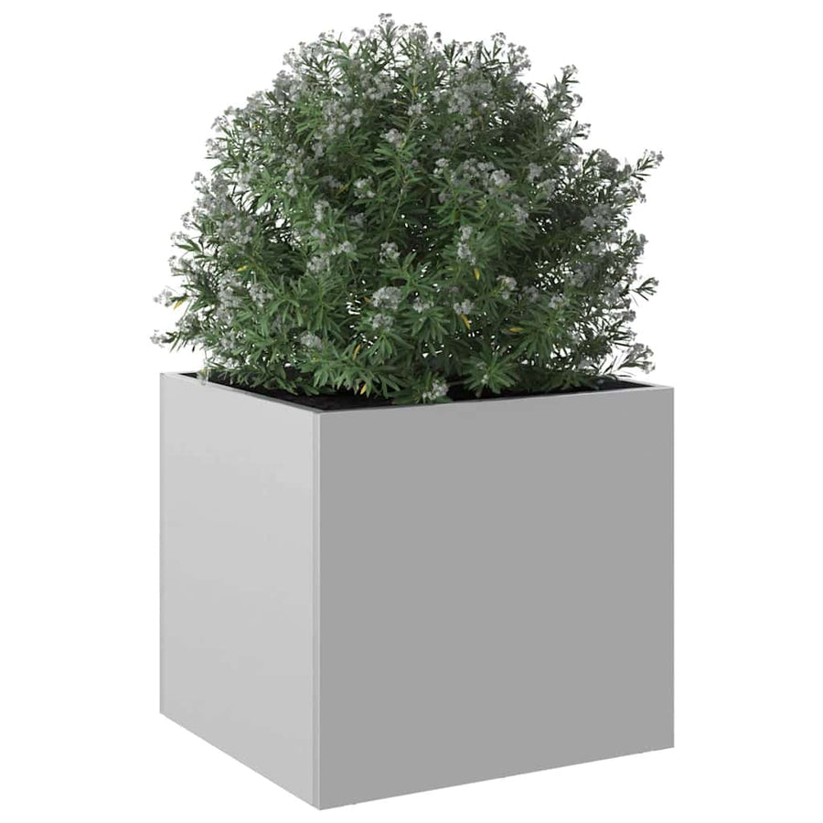 Plantenbak Gegalvaniseerd Staal Zilverkleurig 1