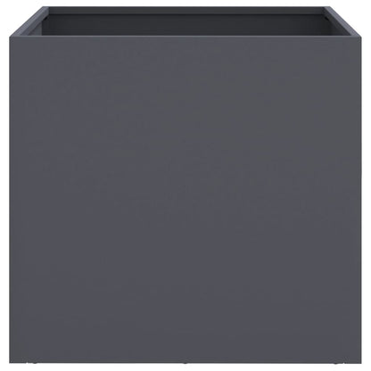Plantenbak 42x40x39 cm koudgewalst staal antraciet 1 42 x 40 x 39 cm Antraciet