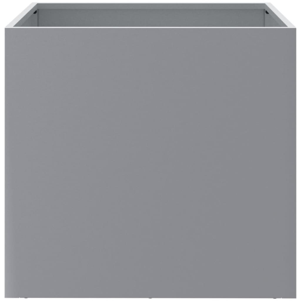 Plantenbak 42x40x39 cm gegalvaniseerd staal zilverkleurig 1 42 x 40 x 39 cm Zilvergrijs