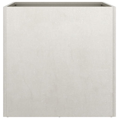 Plantenbak 49x47x46 cm roestvrij staal zilverkleurig 1 49 x 47 x 46 cm Zilver