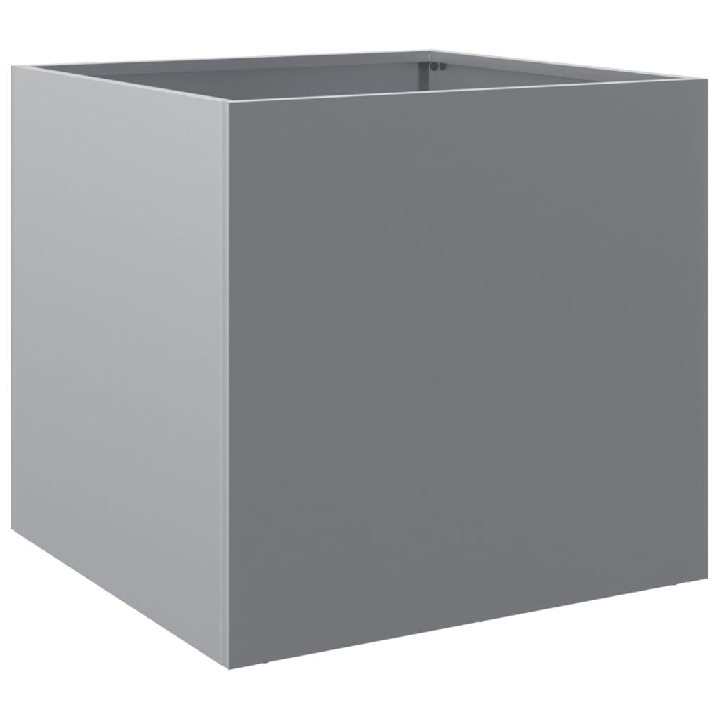 Plantenbak 49x47x46 cm gegalvaniseerd staal zilverkleurig 1 49 x 47 x 46 cm Zilvergrijs