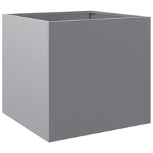Plantenbak 49x47x46 cm gegalvaniseerd staal zilverkleurig 1 49 x 47 x 46 cm Zilvergrijs