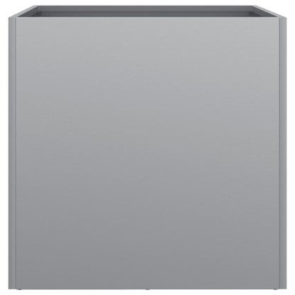 Plantenbak 49x47x46 cm gegalvaniseerd staal zilverkleurig 1 49 x 47 x 46 cm Zilvergrijs