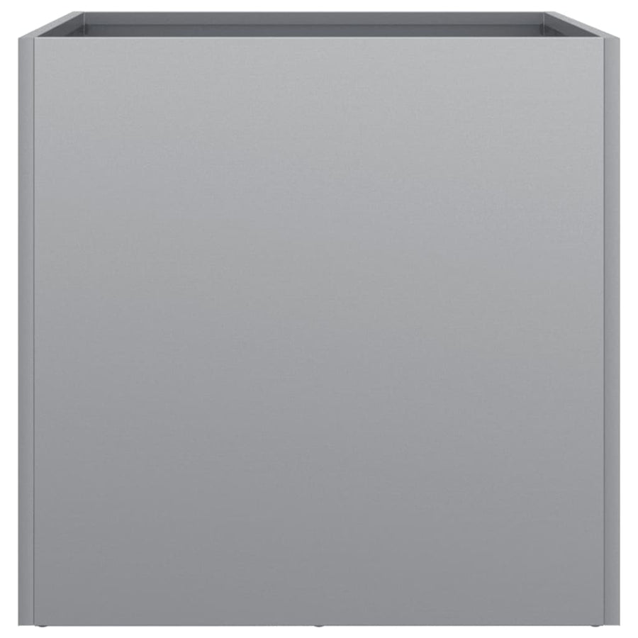 Plantenbak 49x47x46 cm gegalvaniseerd staal zilverkleurig 1 49 x 47 x 46 cm Zilvergrijs